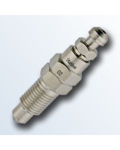 Entlüftungsventil Stahlbus 3/8 Zoll-24UNFx16mm (M), Stahl - 100 50 119