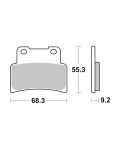 Bremsbelag Brembo Carbon-Keramik ECE-R90 Scooter - 07100