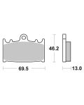 Bremsbelag Brembo Sinter ECE-R90 Road - 07SU30SP
